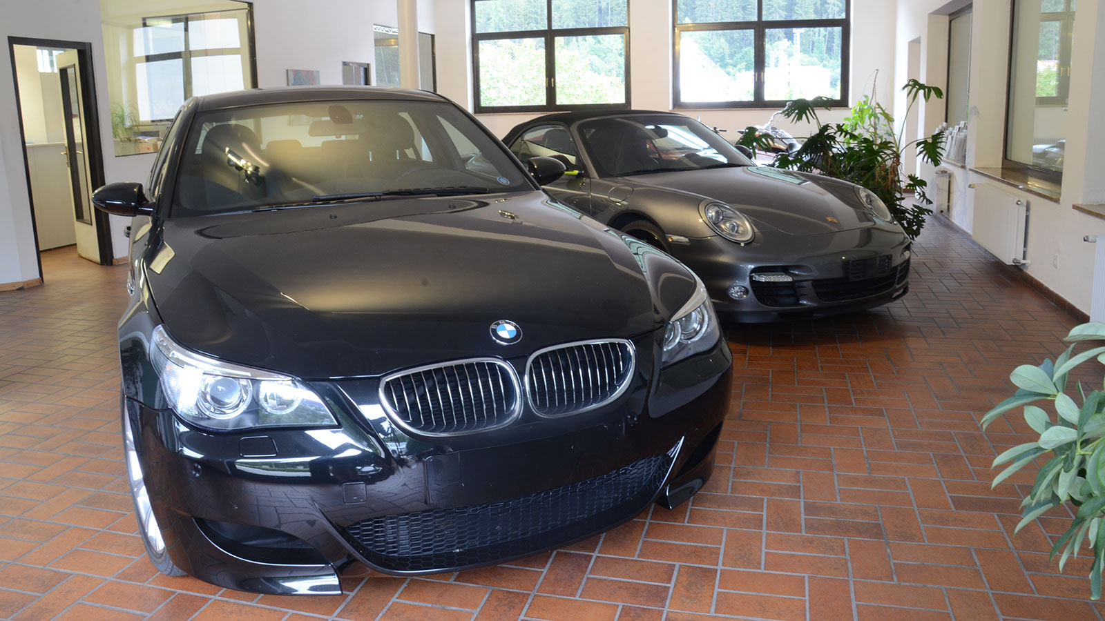 Auto in der Werkstatt